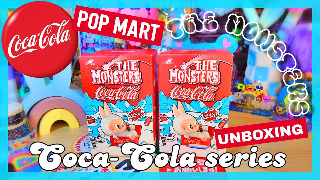 【POPMART】THE MONSTERS ❤️ コカ・コーラ シリーズ❄️ #400