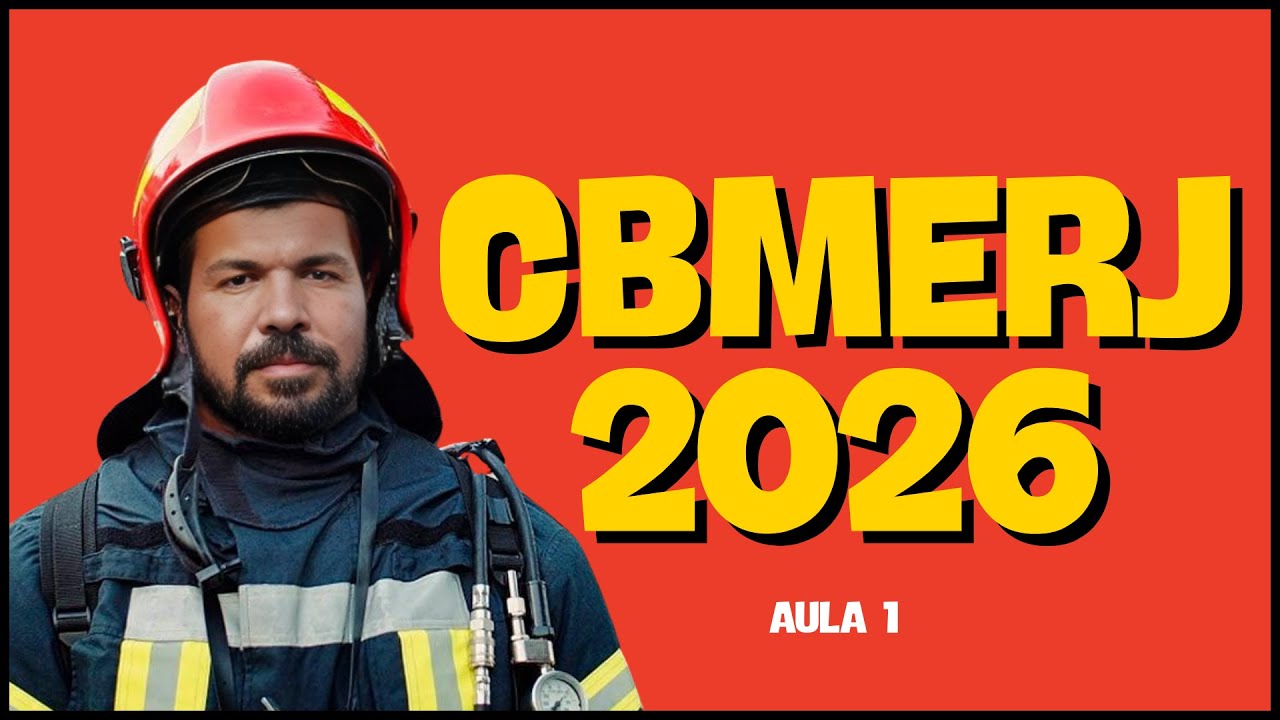 Aulão 1 CBMERJ 2026 - Biologia e Química - Gratuito
