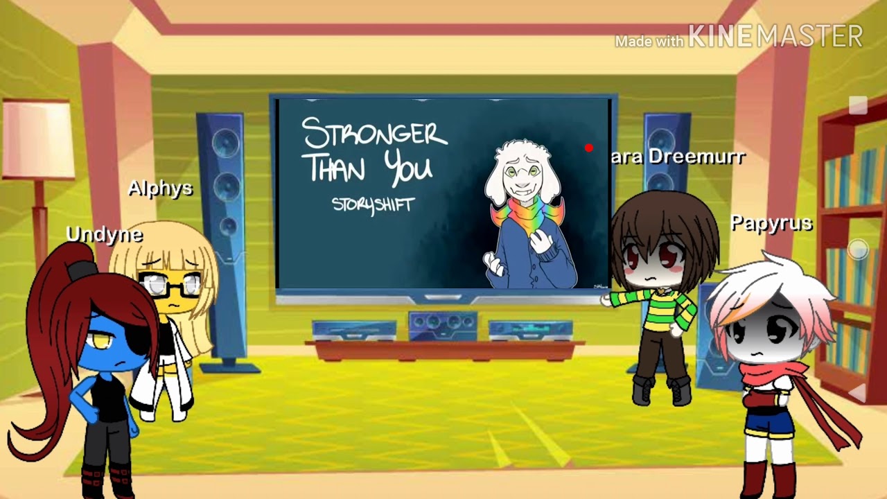 Undertale Reacts to Storyshift Stronger Than Yous