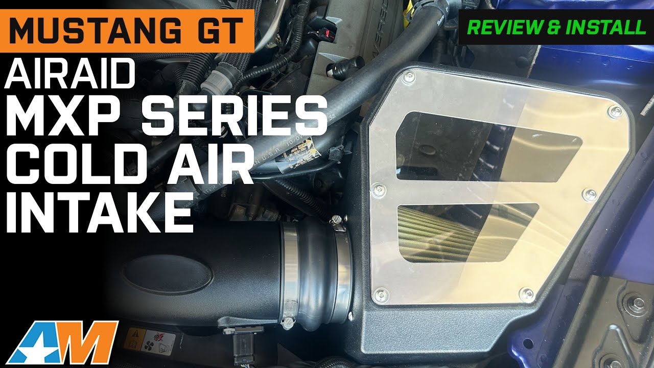 2015-2017 Mustang GT Airaid MXP Series Cold Air Intake Review & Install