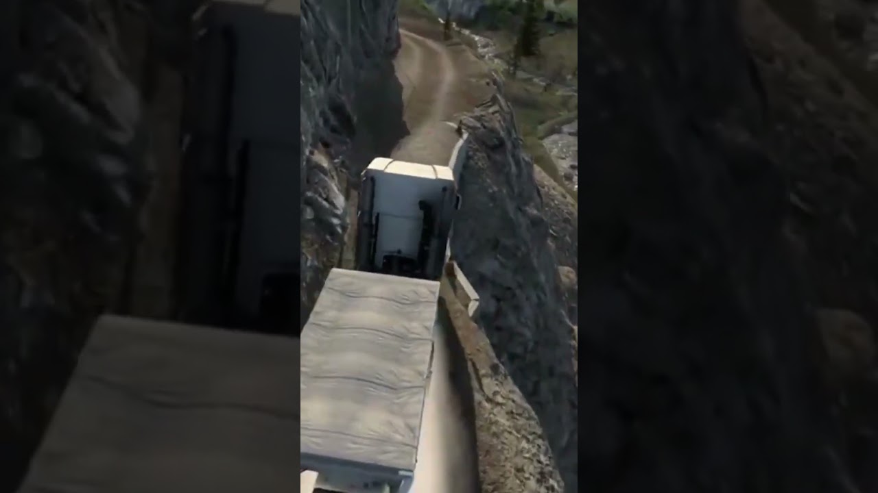 DANGEROUS!!! Secret Road in [American Truck Simulator]🔥#shorts #ats #simulator