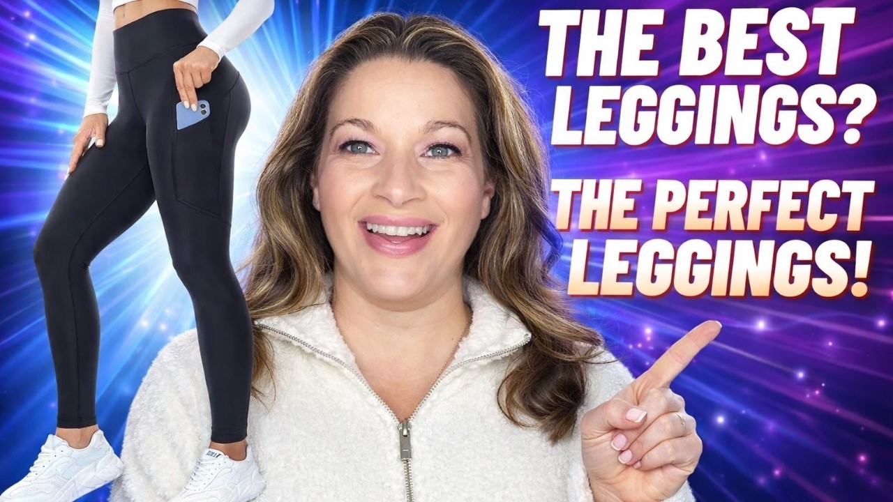 THE PERFECT & BEST LEGGINGS | WARM FLEECE LINED LEGGINGS FOR WINTER | CRZ YOGA FASHION HAUL