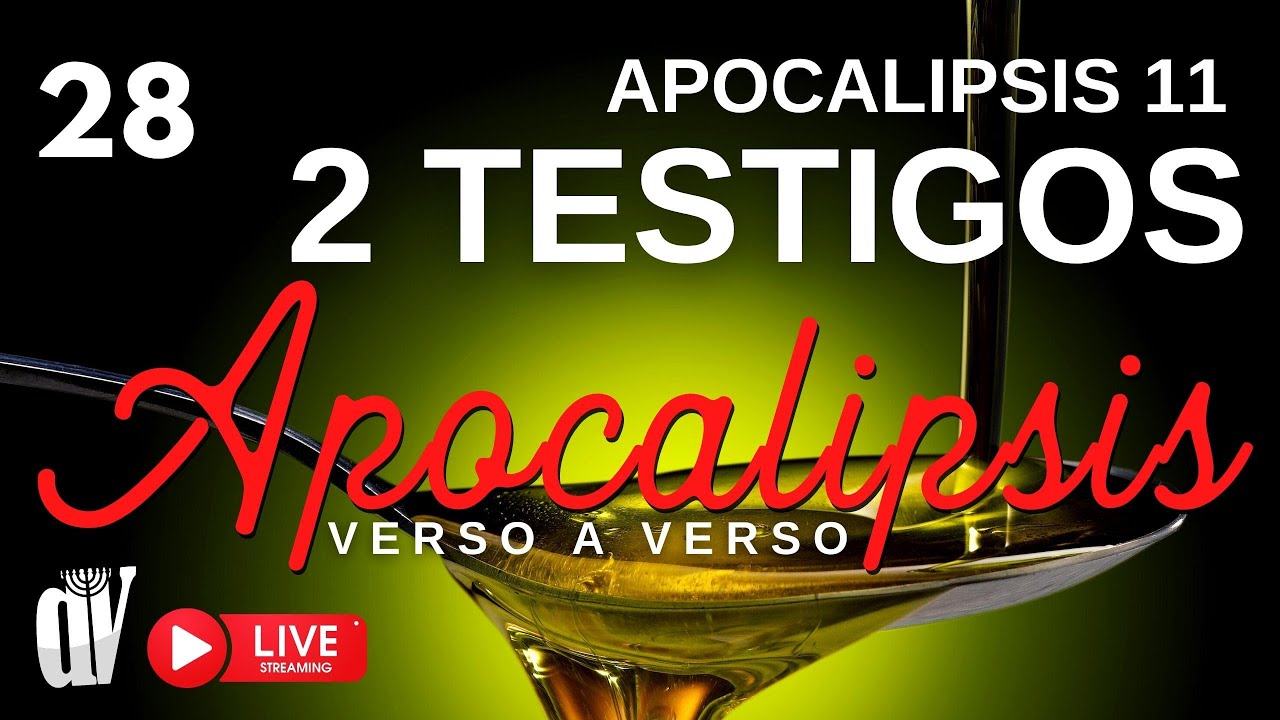 (28) Apocalipsis 11 🌳🌳 ¡Dos TESTIGOS! 🕎🕎 [Los DOS Candeleros]