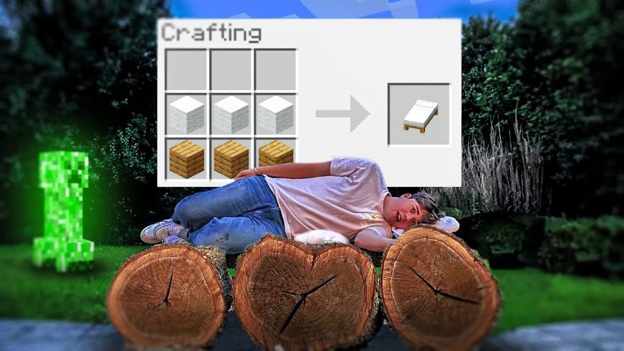 24 UUR OVERLEVEN op MINECRAFT RECEPTEN!