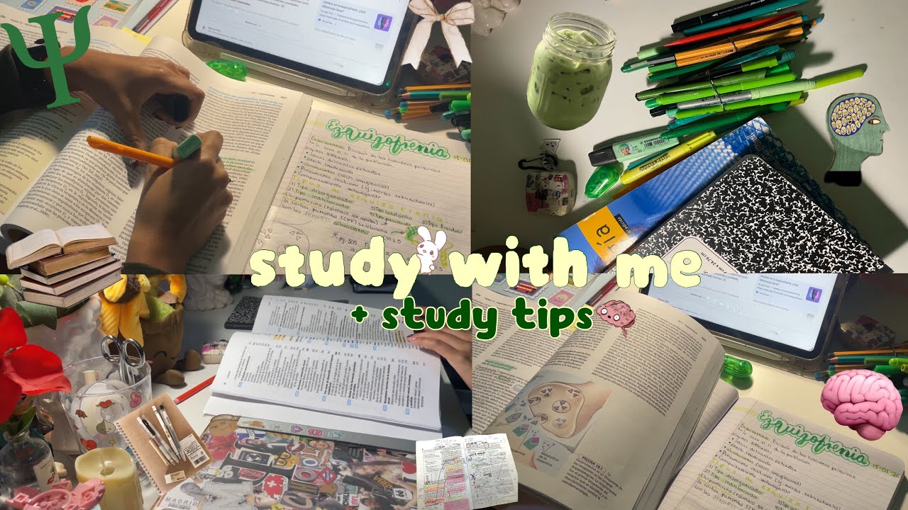 STUDY WITH ME | NO BGM, STUDY TIPS, SUB, TAKING NOTES, ASMR | DESC📖💚