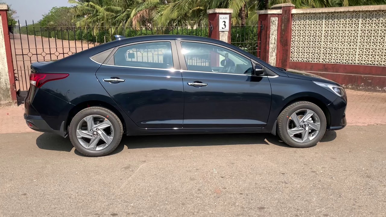 Hyundai verna sx 2020 sterry night facelift detail review