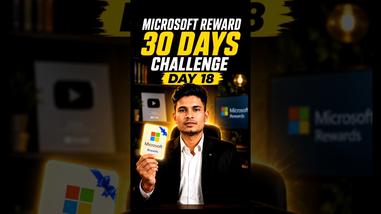 Day 18/30🔥 Microsoft Rewards Weekly Puzzle Complete Karke 100 Bonus Points Kaise Le? 🧩💯 #bingrewards