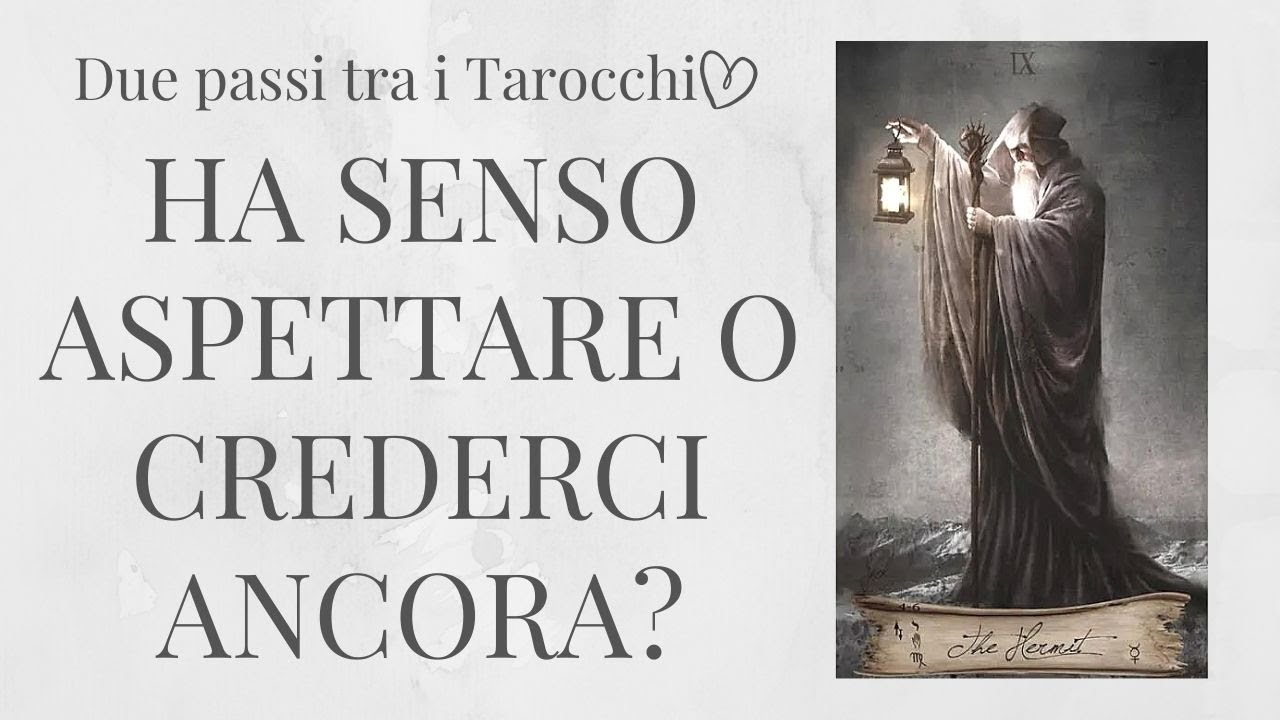 Ha senso insistere, credere ancora in questa storia? Tarocchi Amore Interattivi