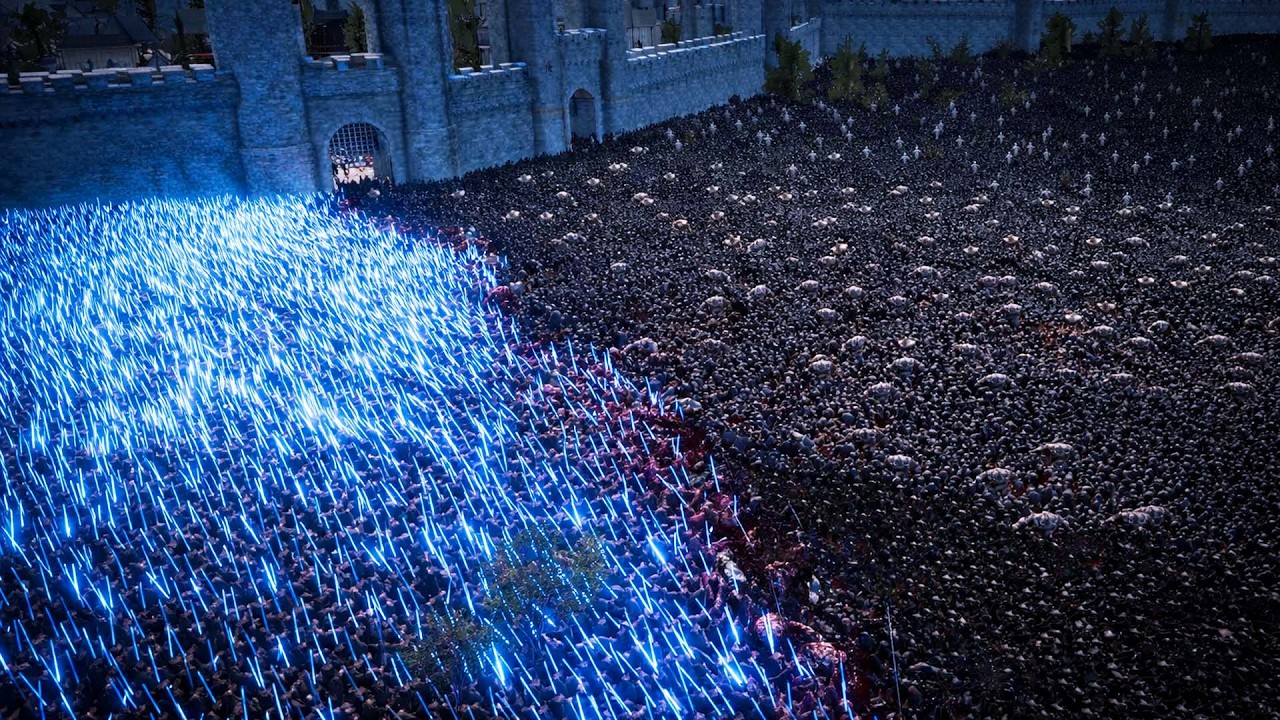300,000 JEDI vs 6,430,000 URUKS + NAZGUL + TROLLS | UEBS2