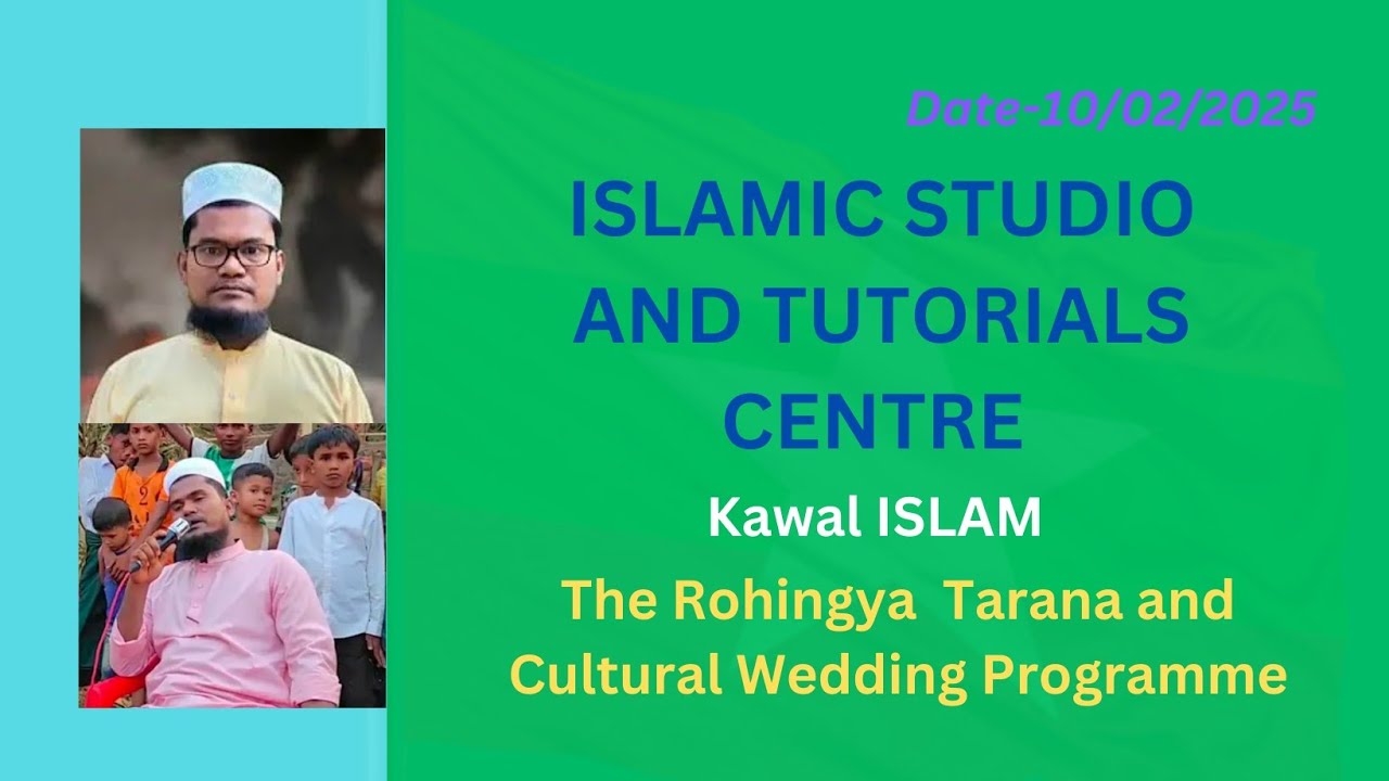 Kawal Islam  VS Kawal Sodu | The Rohingya  Tarana and Cultural Wedding Programme 2025