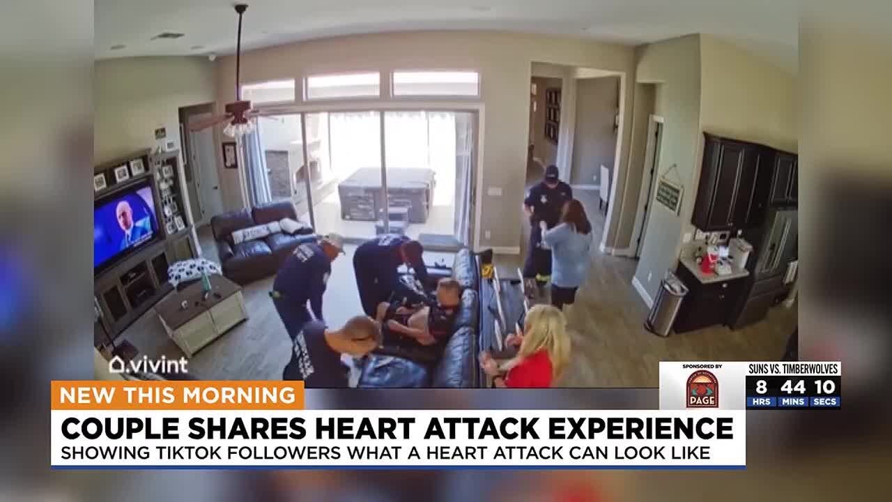 Litchfield Park couple shares frightening heart attack experience