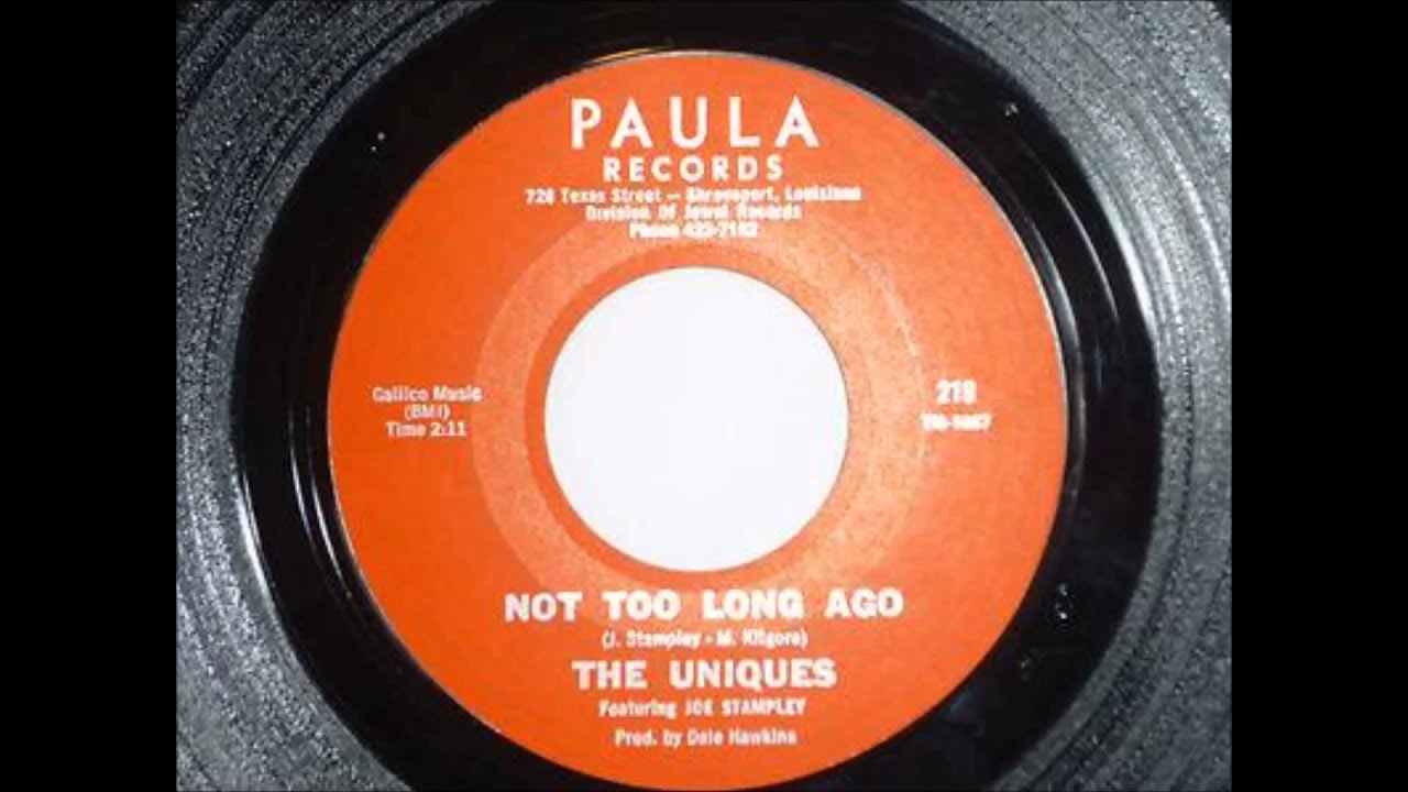 The Uniques .    Not  too long ago .1965.