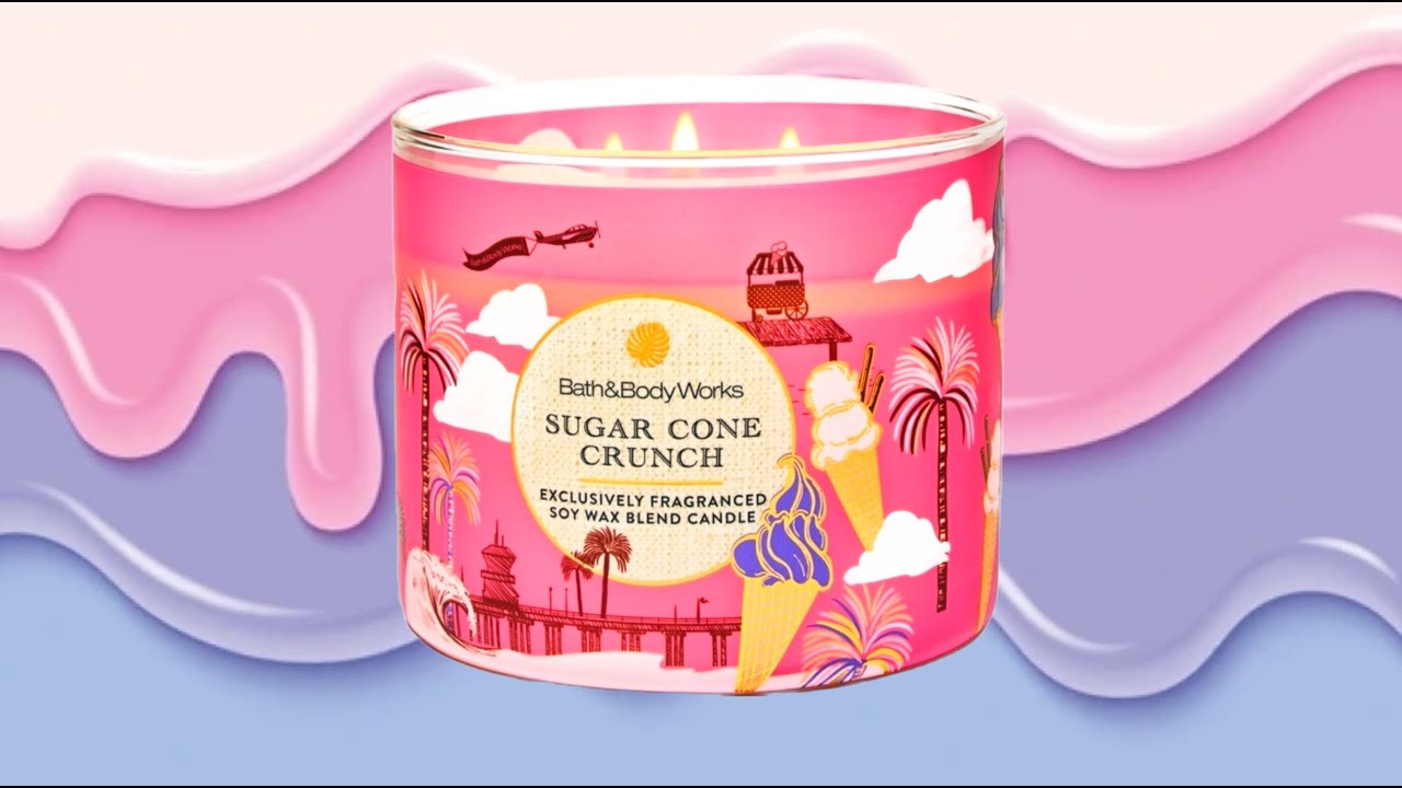 Bath & Body Works Candle Review:🍦Sugar Cone Crunch 🍦 ~Spring/Summer 2025~