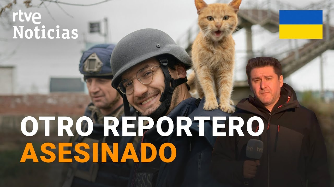 GUERRA UCRANIA: MUERE el periodista ARMAN SOLDIN, alcanzado por un COHETE cerca de BAJMUT | RTVE