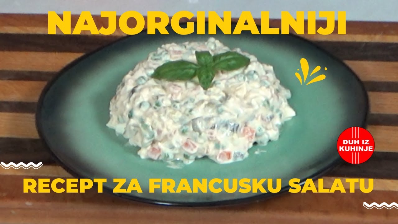 Francuska salata - kraljica blagdanskog stola