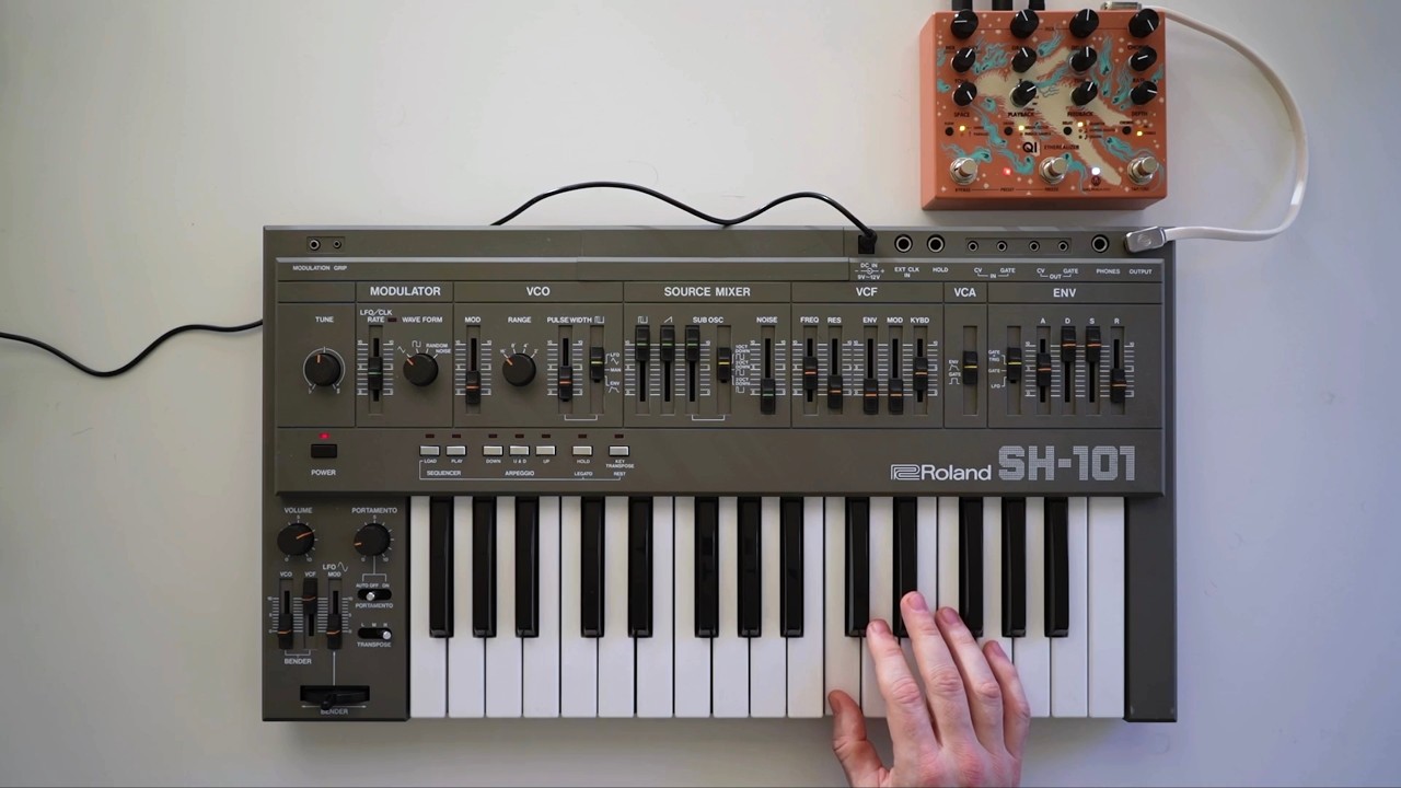 Walrus Qi Etherealizer - hardware synth explorations (SH-101, Prophet Rev2, Nymphes, OP-XY, 303)
