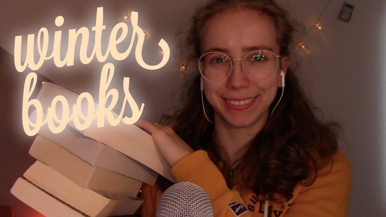 ASMR: The Perfect Book recommendations for Winter 🧦❄️ (lots of book tapping, page flipping, ...)