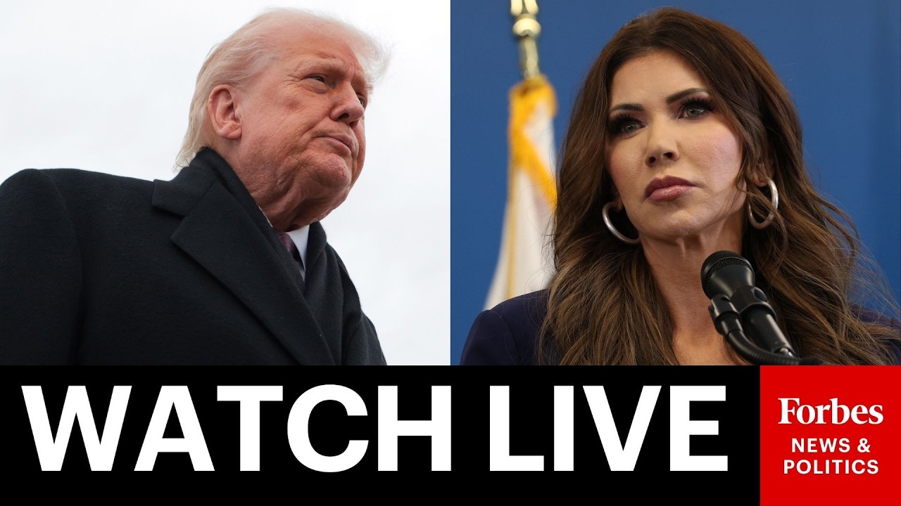 LIVE: President Trump Holds Event After Announcing Noem Is Out As DHS Secretary
