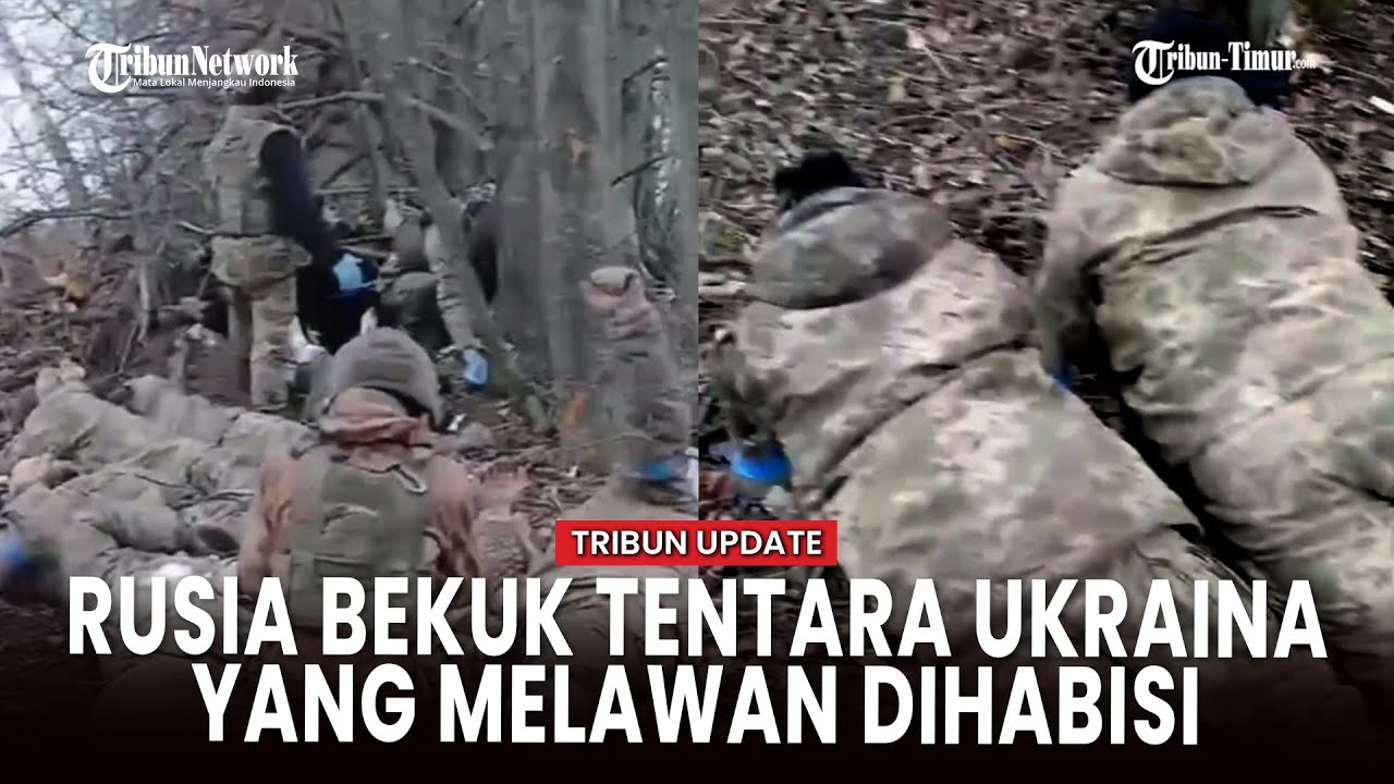 Pasukan Rusia Kembali Tangkap Tentara Ukraina di Kursk, Ada yang Tewas!