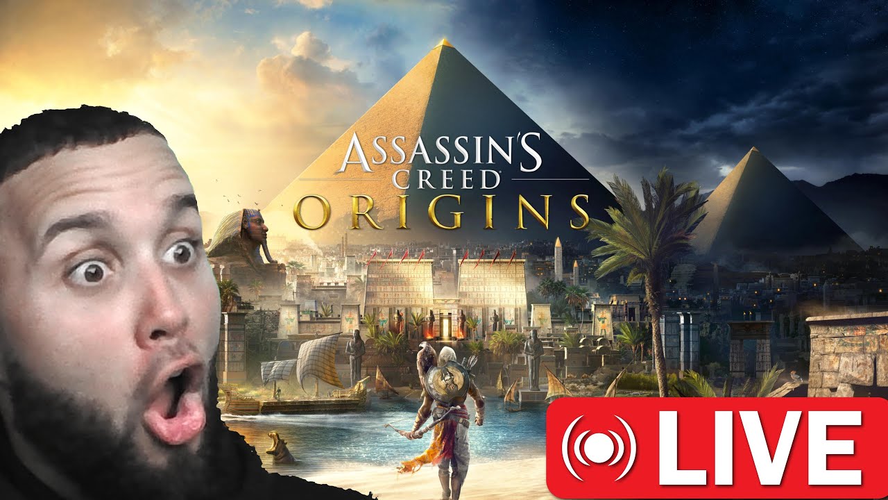 TRYING OUT ASSASSINS CREED ORIGINS #ASSASSINSCREEDORIGINS