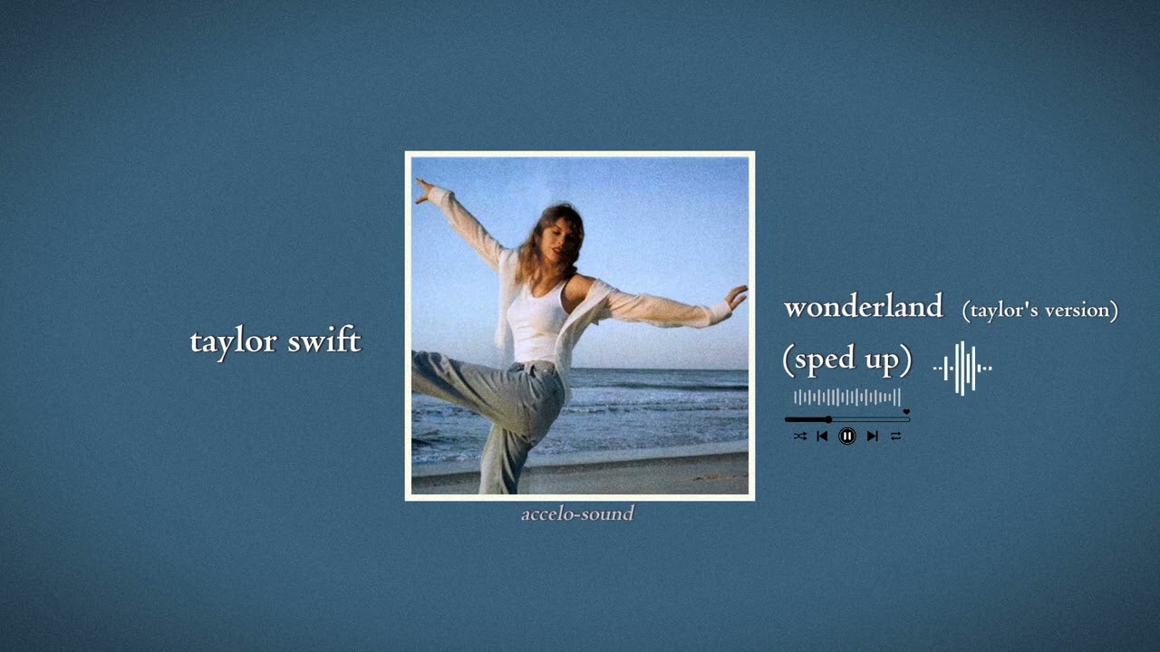 taylor swift - wonderland (taylor's version) (sped up) | accelo-sound