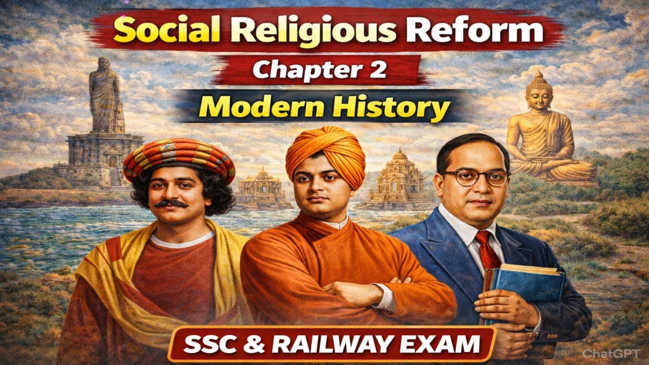 Social & Religious Reform | Chapter 2 | SSC CGL, SSC CHSL, Railway, RRB NTPC