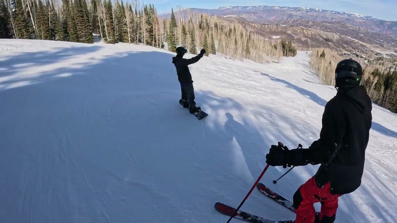 Day 4 Run to the Cabin Smitty POV SnowMassive Excursion 