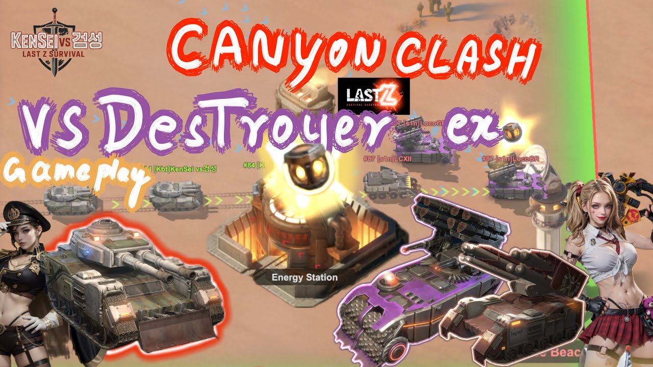 Last Z Survival | Canyon clash | destroyer ex | gameplay ||
