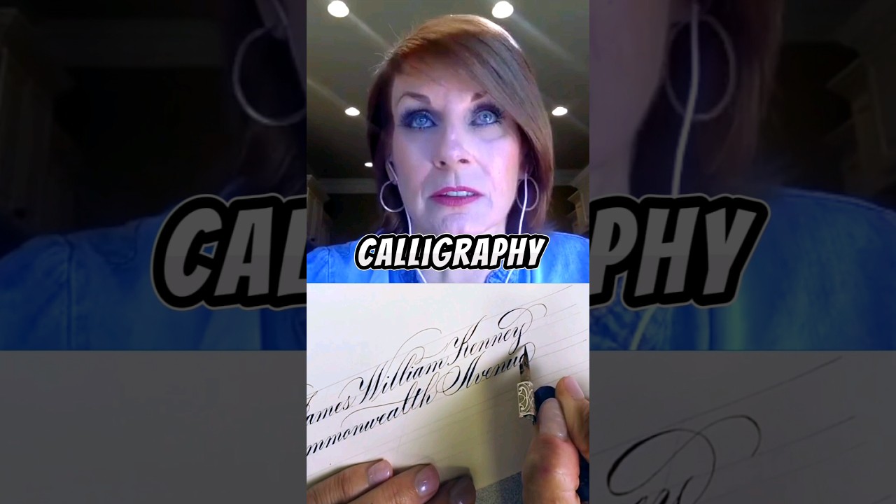 How Did Suzanne Cunningham start Calligraphy ?? #calligraphy #calligraphermasters #copperplate