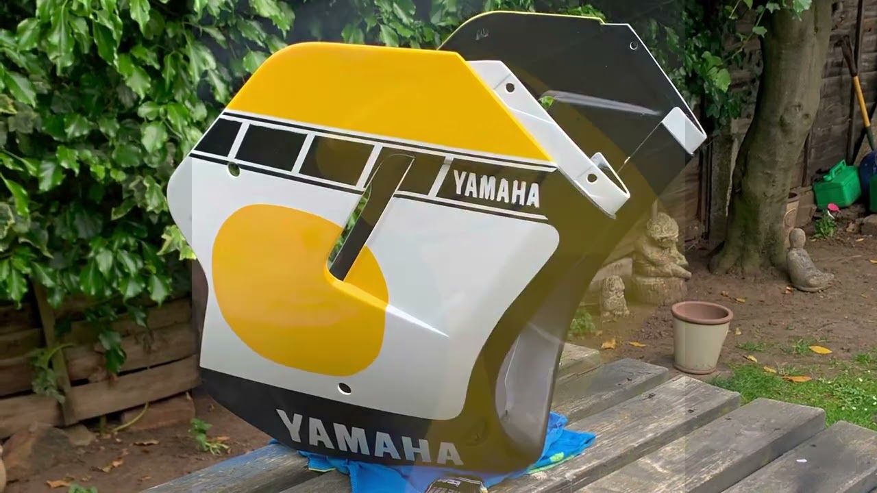 Yamaha YSR 80. Full restoration. Kenny Roberts replica.