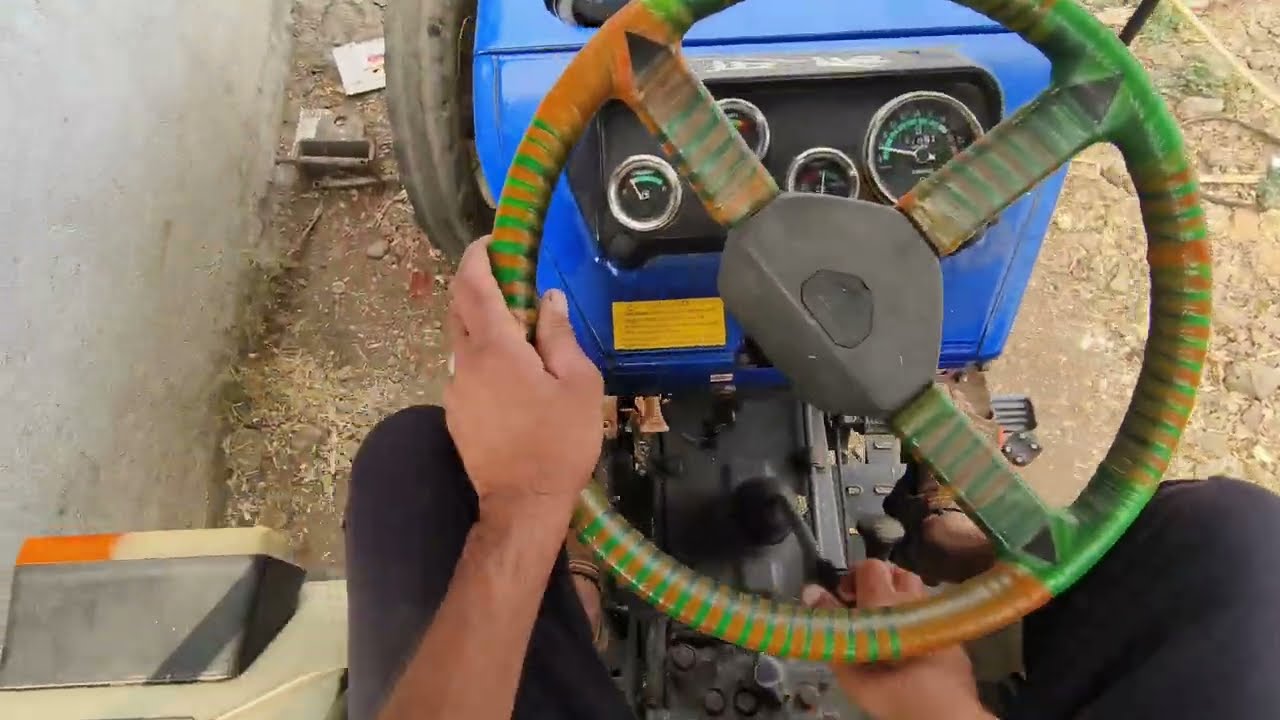 POV Swaraj Tractor Farming in Deep Mud | Real 4K ASMR Tractor Experience