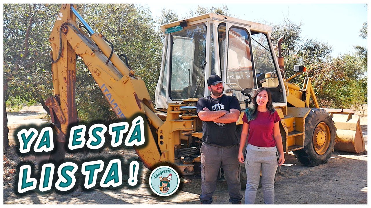 La EXCAVADORA ya está LISTA para TRABAJAR en la FINCA! 🚜🙌