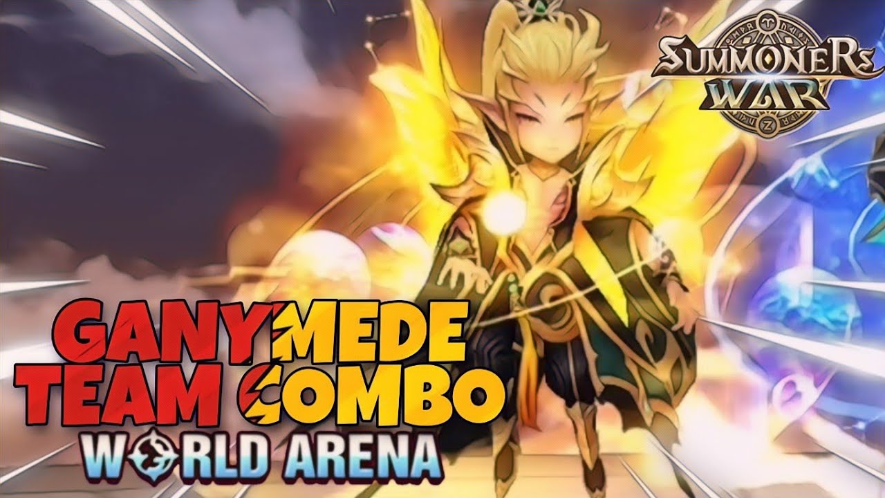 Ganymede Team Combo in World Arena Ep. 4 - Summoners War