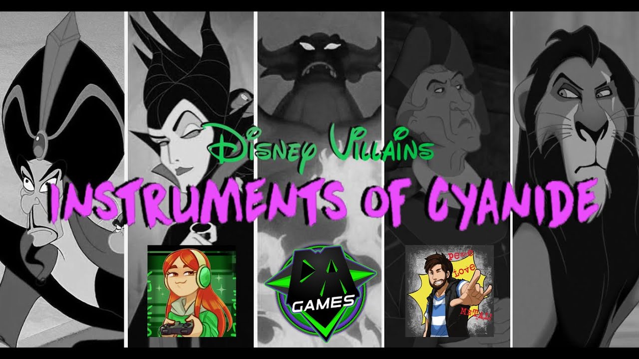 DISNEY VILLAINS | INSTRUMENTS OF CYANIDE | AMV (READ DESCRIPTION)