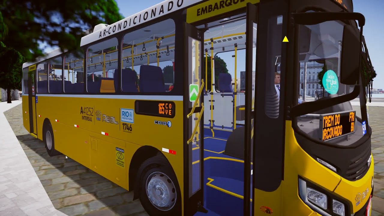 Proton bus, Linha 165 no Mapa Cidade do Rio de Janeiro