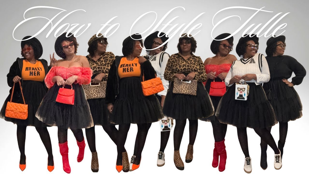 HOW TO STYLE A TULLE SKIRT 