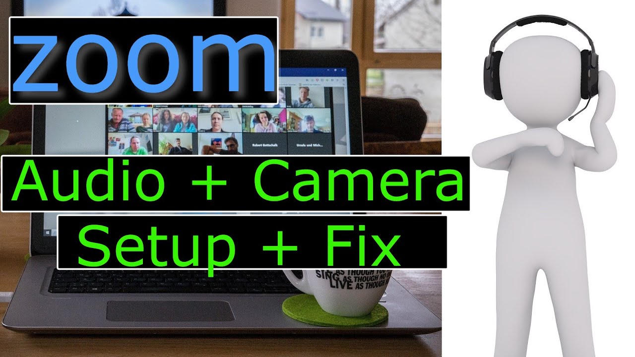 How to FIX Zoom Meeting Audio and Camera