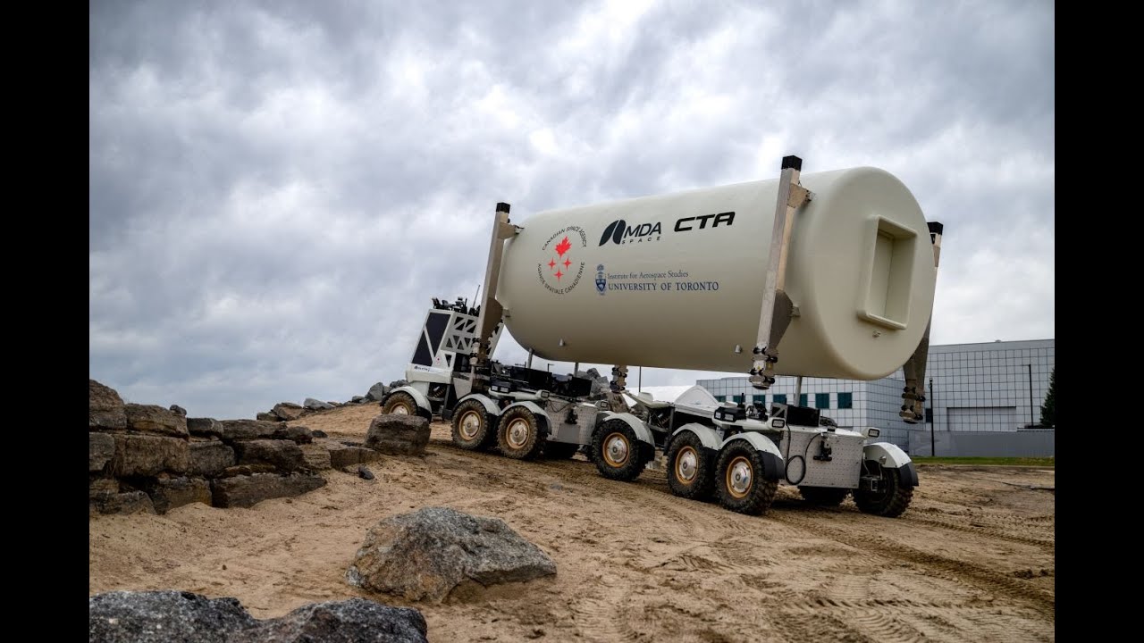 MDA Space demos autonomous lunar logistics capability for the Canadian Space Agency