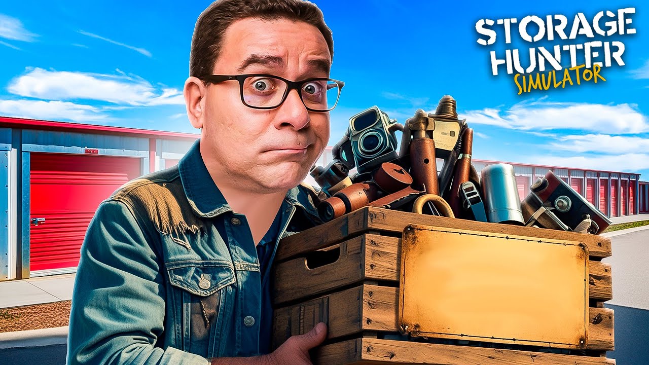 STORAGE HUNTER SIMULATOR #28 - LEILÃO ÀS ESCURAS FINALMENTE DEU DINHEIRO