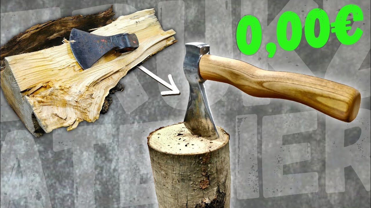 FABRIQUER un manche avec PEU D'OUTILS, c'est POSSIBLE !