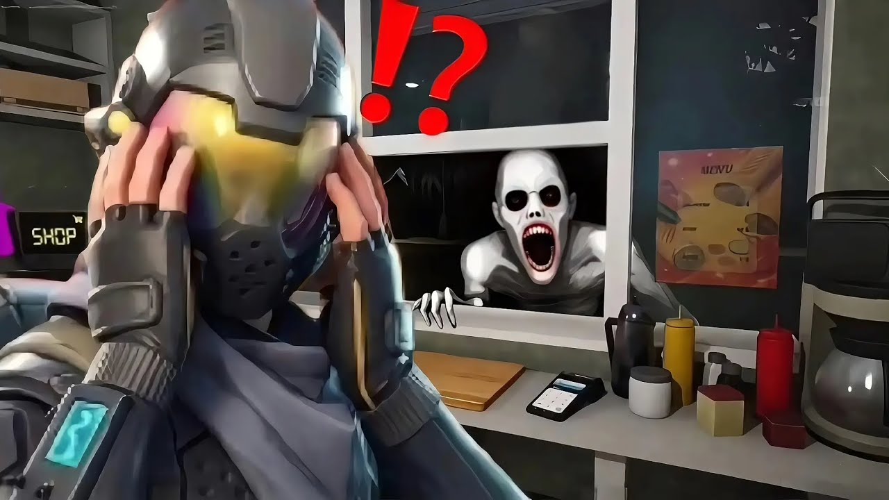 I Worked the Night Shift at a Scary Shawarma Kiosk… (Fortnite Horror Map)