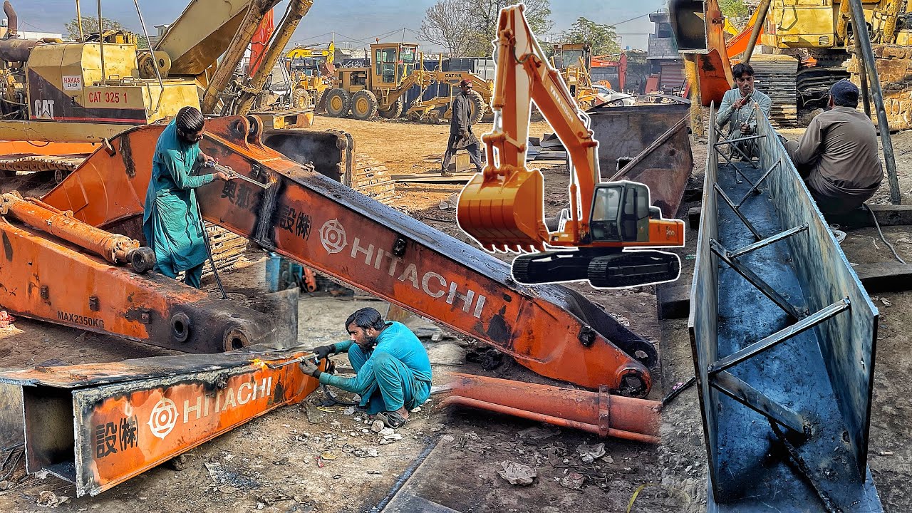 How to Increase Your Excavator Boom Length? DIY Boom Extension Guide | Extending Boom for Good Reach