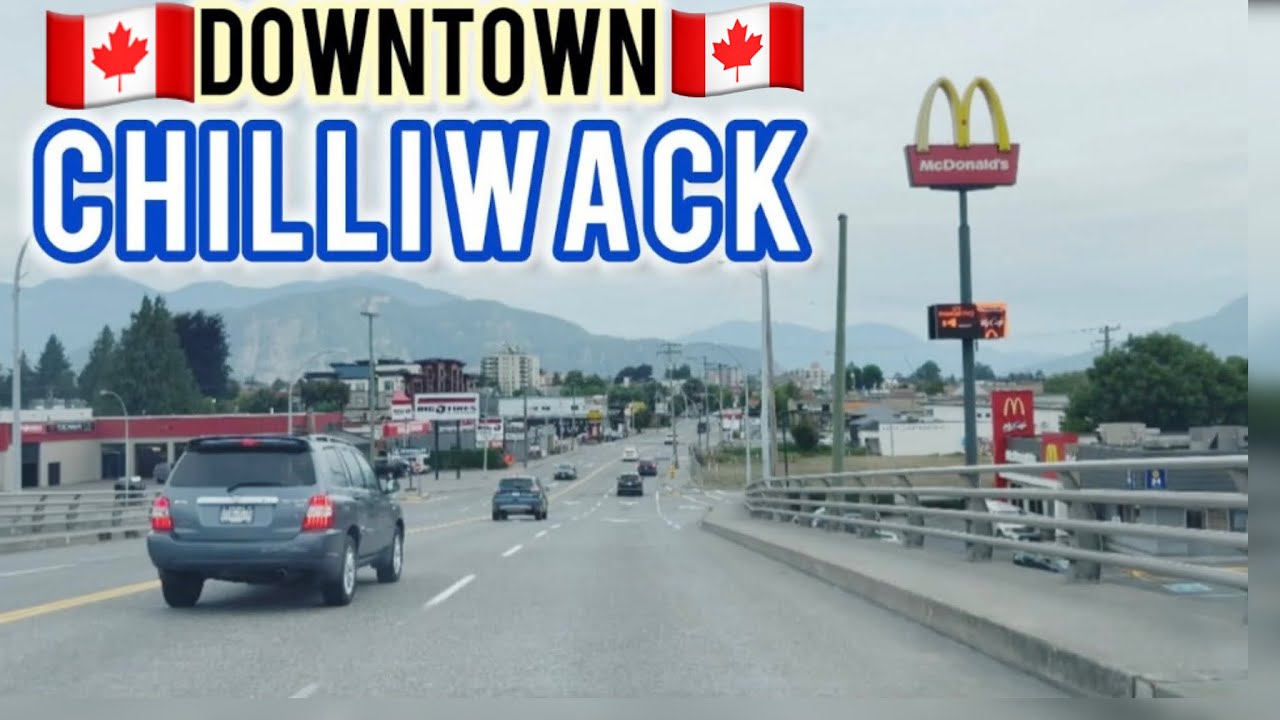 Downtown Chilliwack BC Canada