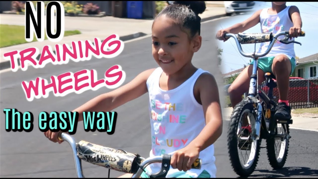 How To Ride A Bike WITHOUT Training Wheels (The EASY way)