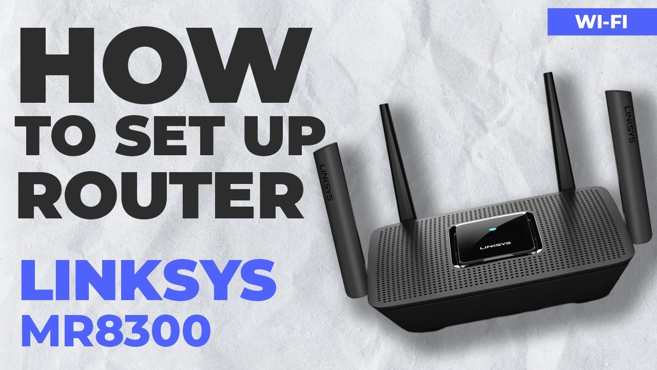 ✅ Как настроить LINKSYS MR8300 | Как настроить WiFi-маршрутизатор LINKSYS AC2200