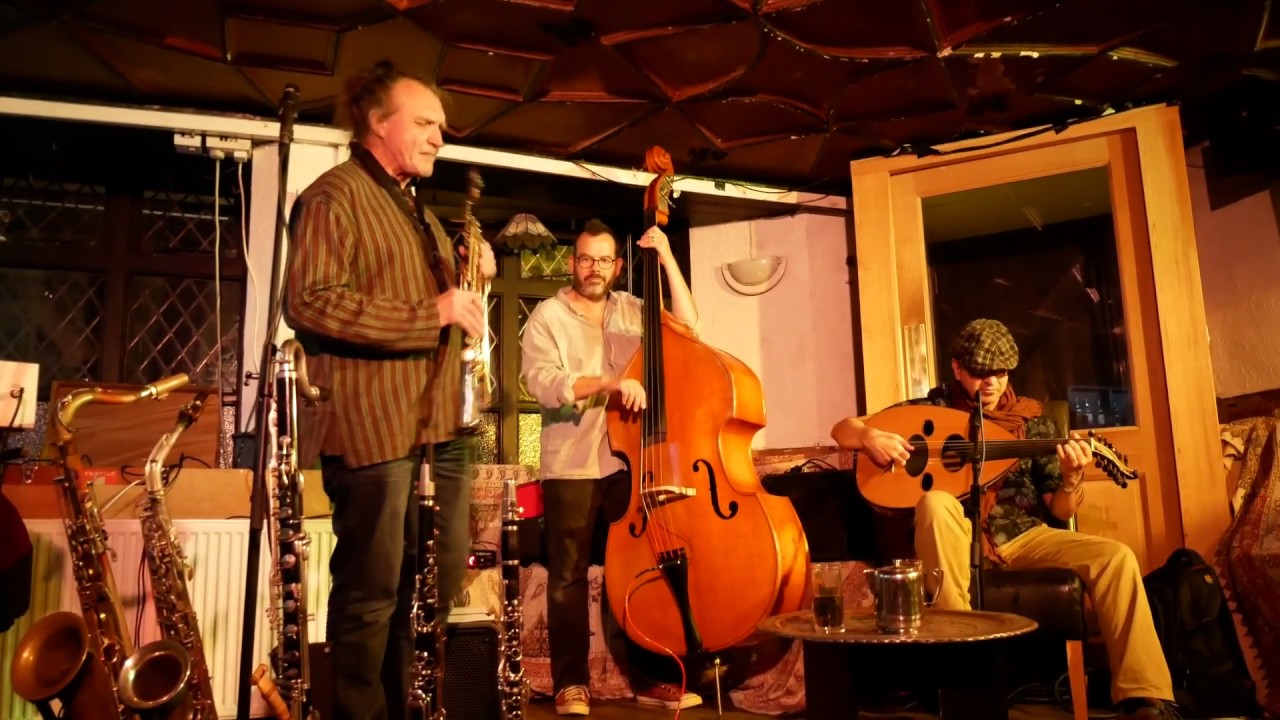 Yazid Fentazi with Eira Snow at Monmouth's Queens Head