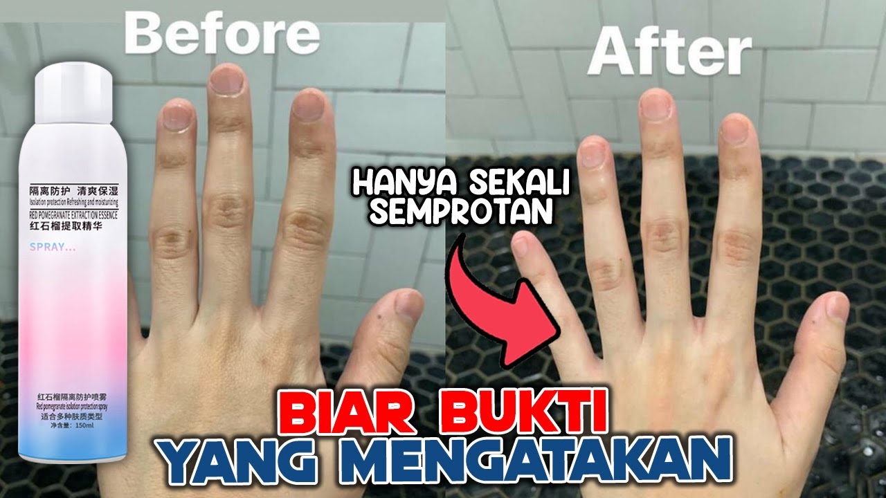 PUTIH DENGAN CEPAT!! Inilah Cara Pakai dan Manfaat Maycreate Spray BPOM Untuk Kulit Tubuh
