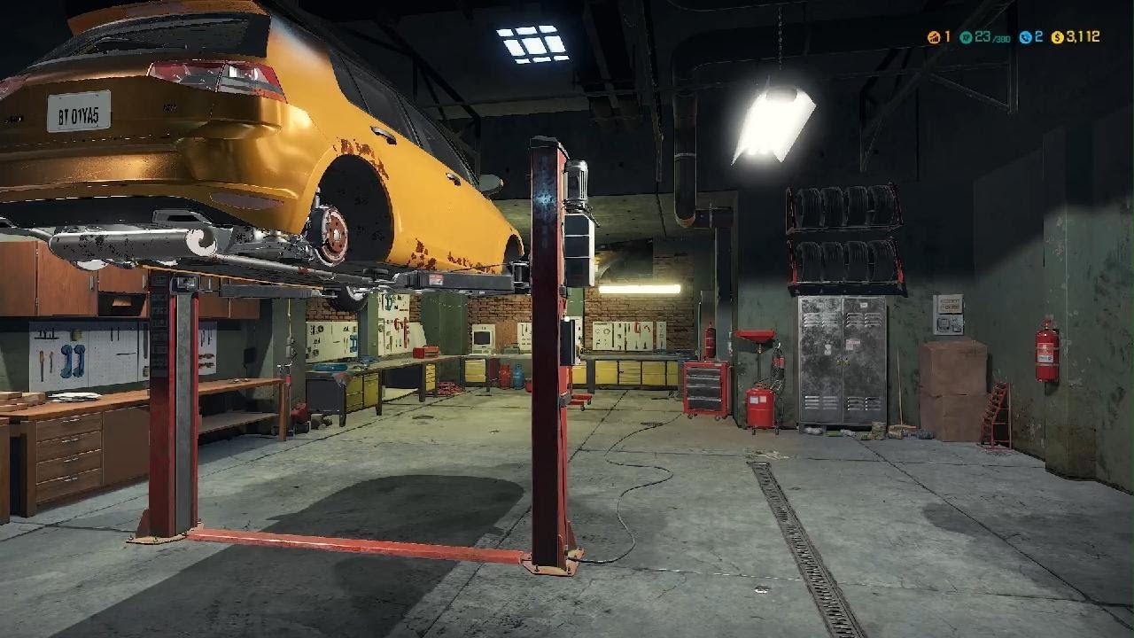 Day 1 at the garage!