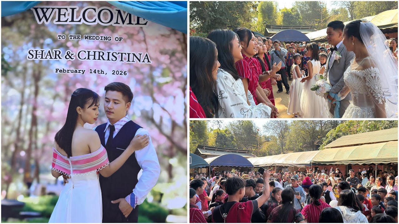 Karenni catholic wedding by Shar Reh & Christina  feb14 2026