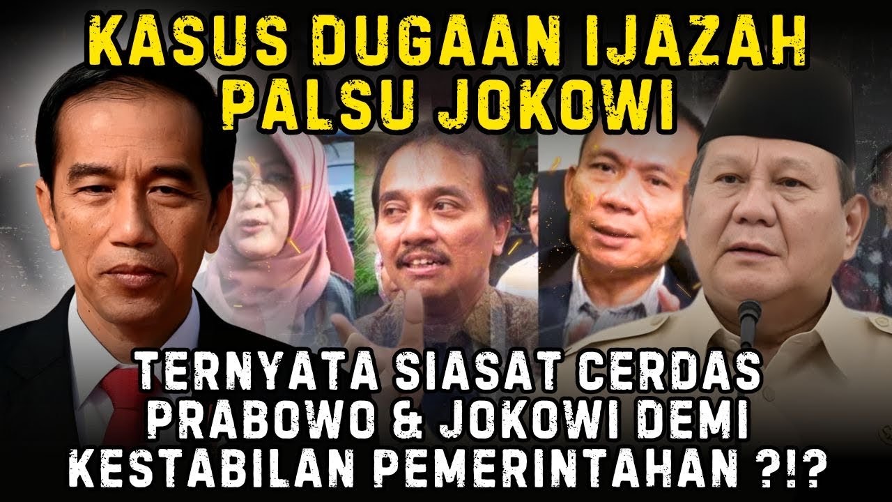 SIASAT CERDAS JOKOWI X PRABOWO JAGA KESTABILAN PEMERINTAHAN ?!?